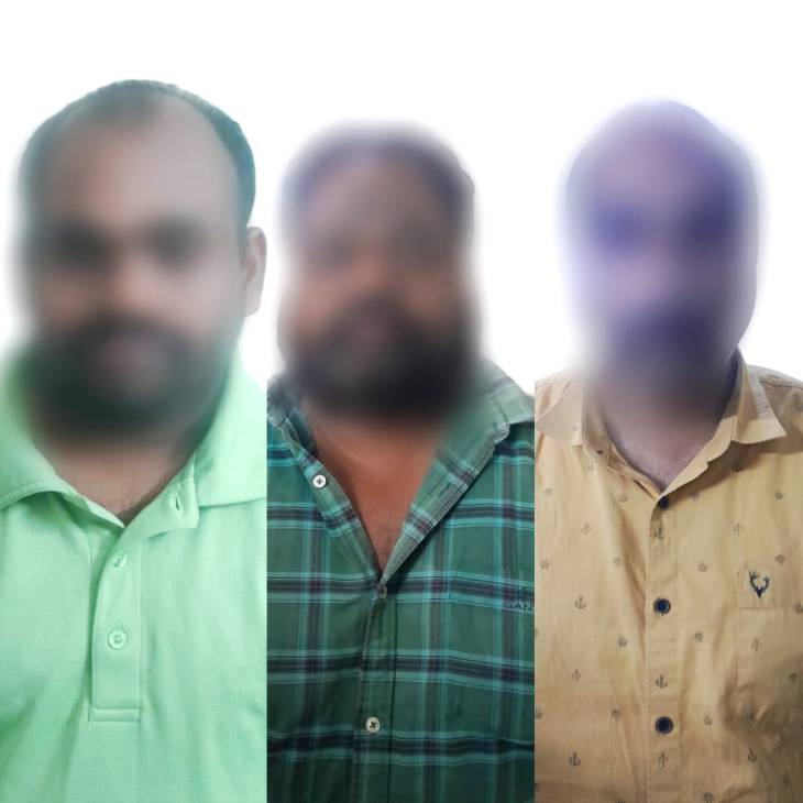 வாட்ஸ்அப் காலில் தொடர்பு... தூத்துக்குடி மூதாட்டியிடம் 50 லட்சம் பணம் பறித்த 3 பேர் கைது!
