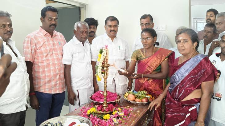 கடலையூரில் ரூ.35 லட்சம் மதிப்பீட்டில் புதிய வருவாய் ஆய்வாளர் அலுவலகம் : எம்.எல்.ஏ மார்க்கண்டேயன் திறந்து வைத்தார்!